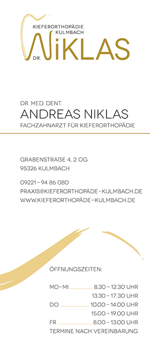 Dr Andreas Niklas Kieferorthopädie Kulmbach